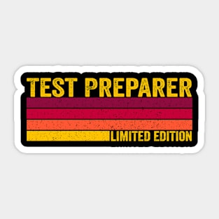 Test Preparer Sticker